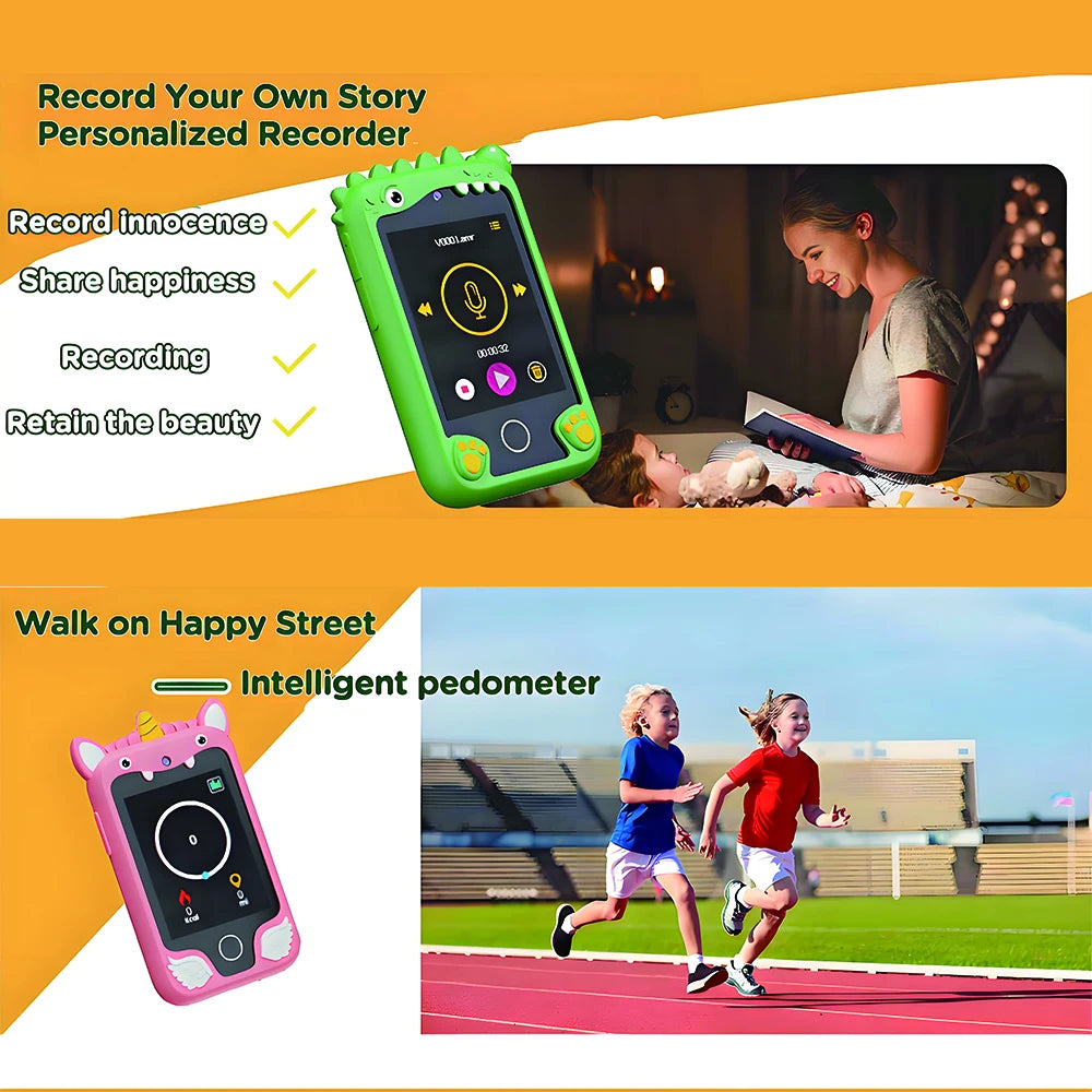 New Smart Phone Kids Toys Unicorn  20 Games Dual Camera Music