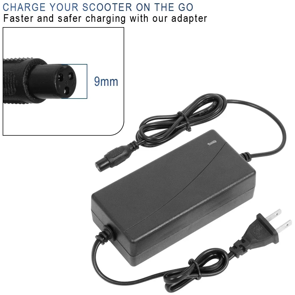 Battery Charger for Ebike Hoverboard 42v 2A
