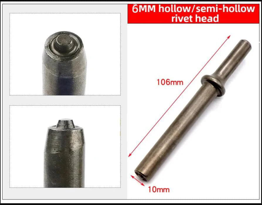 HIFESON Pneumatic Rivet Head Semi-hollow Solid Rivet