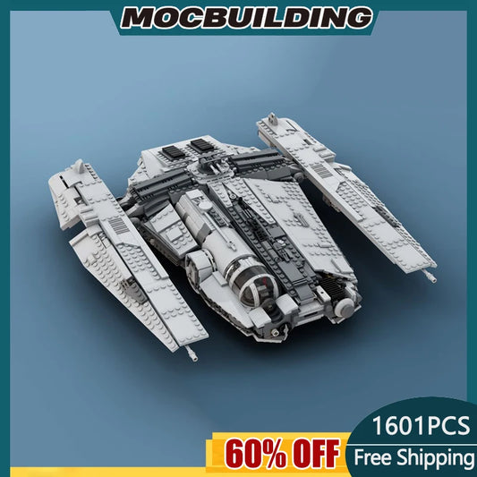 Spacecraft Technology Bricks DIY Assembled Aerocraft Toy Gifts
