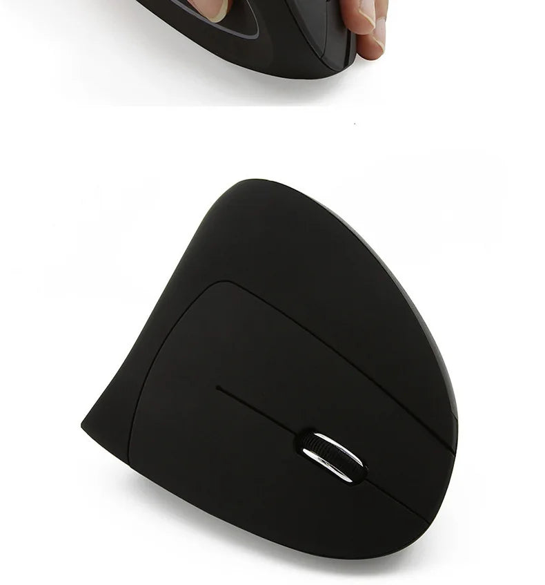 Vertical Ergonomic Portable Wired USB Wireless Mouse