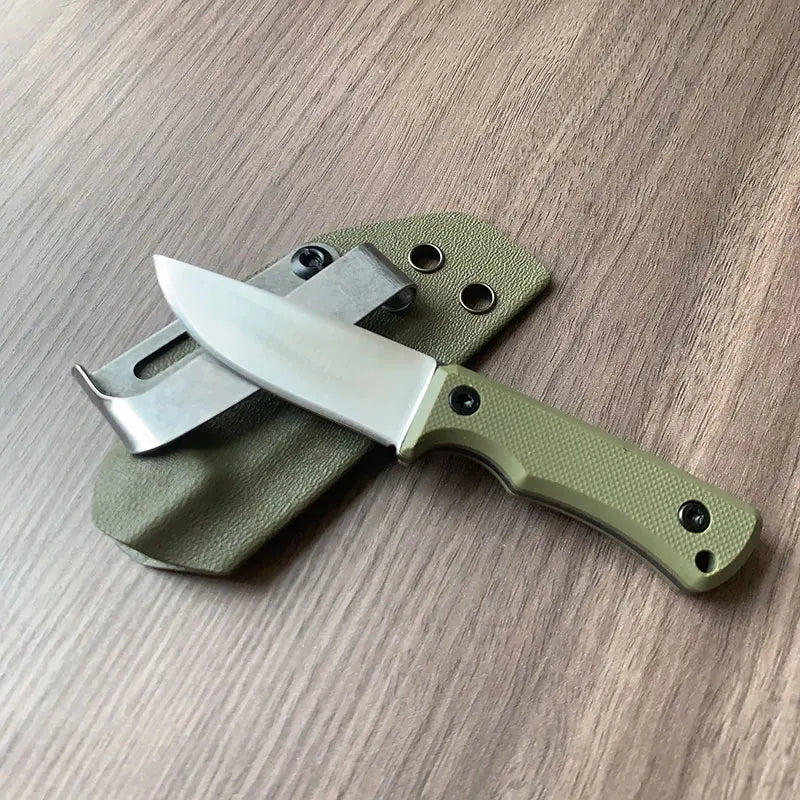 420 Stainless Steel Sharp Small Fixed Blade Kydex Knife