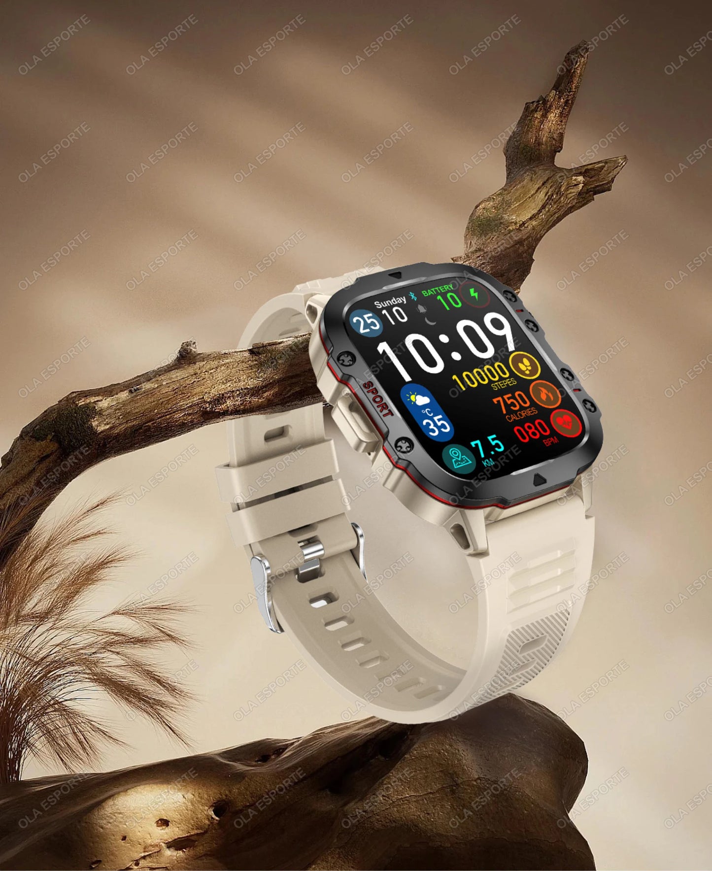 2025 New For Xiaomi Military Smart Watch Men IP68