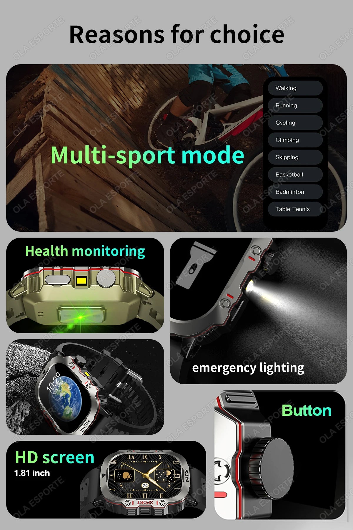 2025 New For Xiaomi Military Smart Watch Men IP68