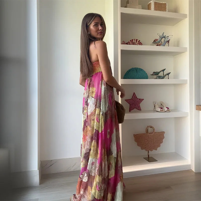 2025 Summer Strapless Dress