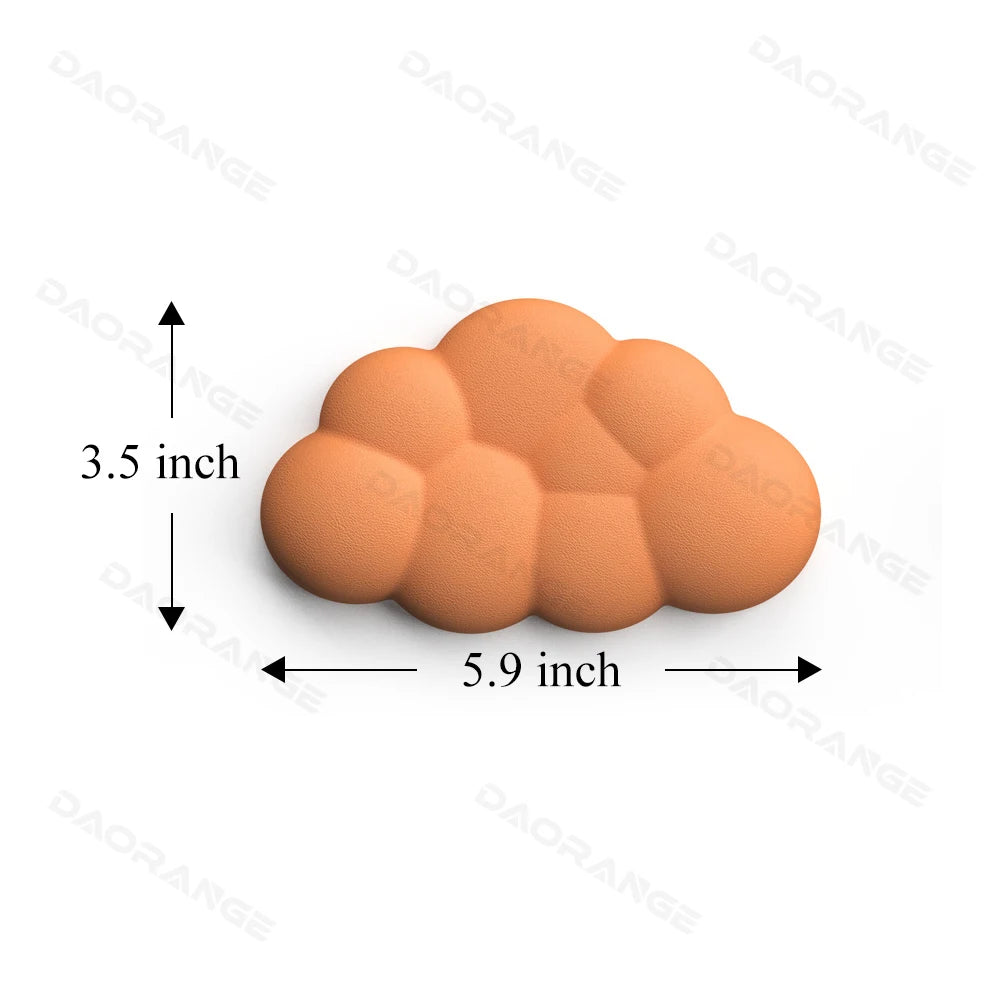 Soft Keyboard Wrist Rest Cloud Non-Slip Rubber