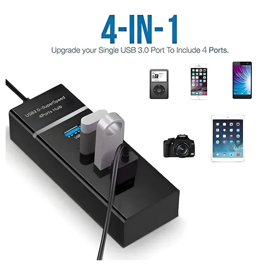 USB 3.0 Hub 4 Ports USB Hub High Speed