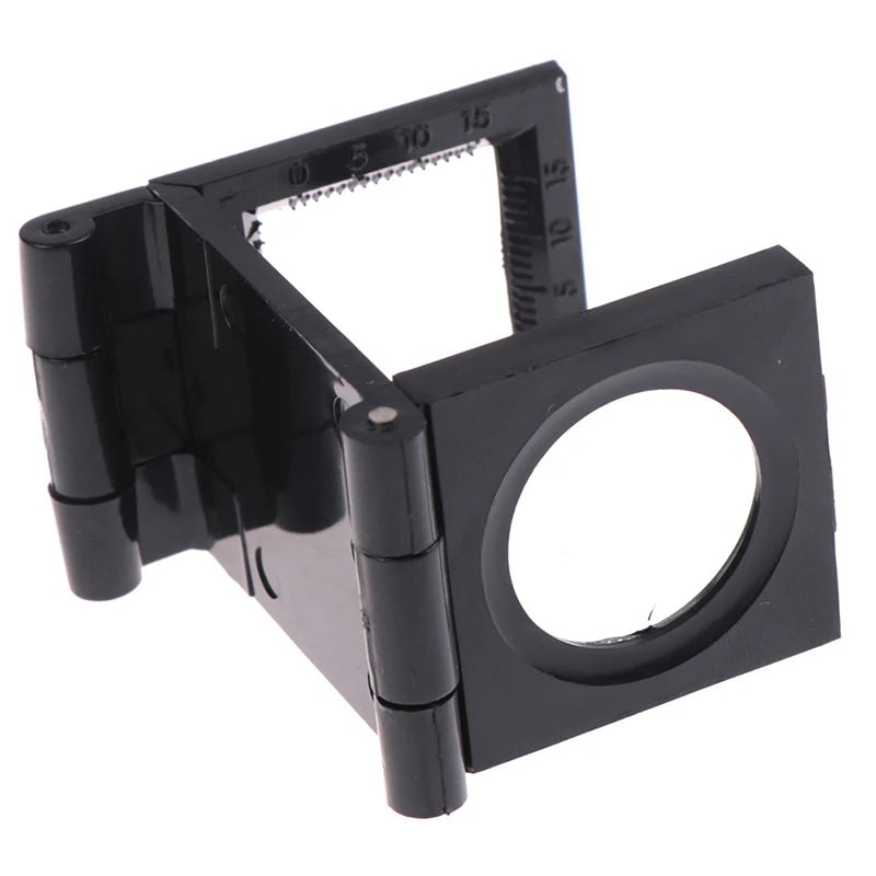 8X 22mm Microscope Folding Magnifier Stand Loupe