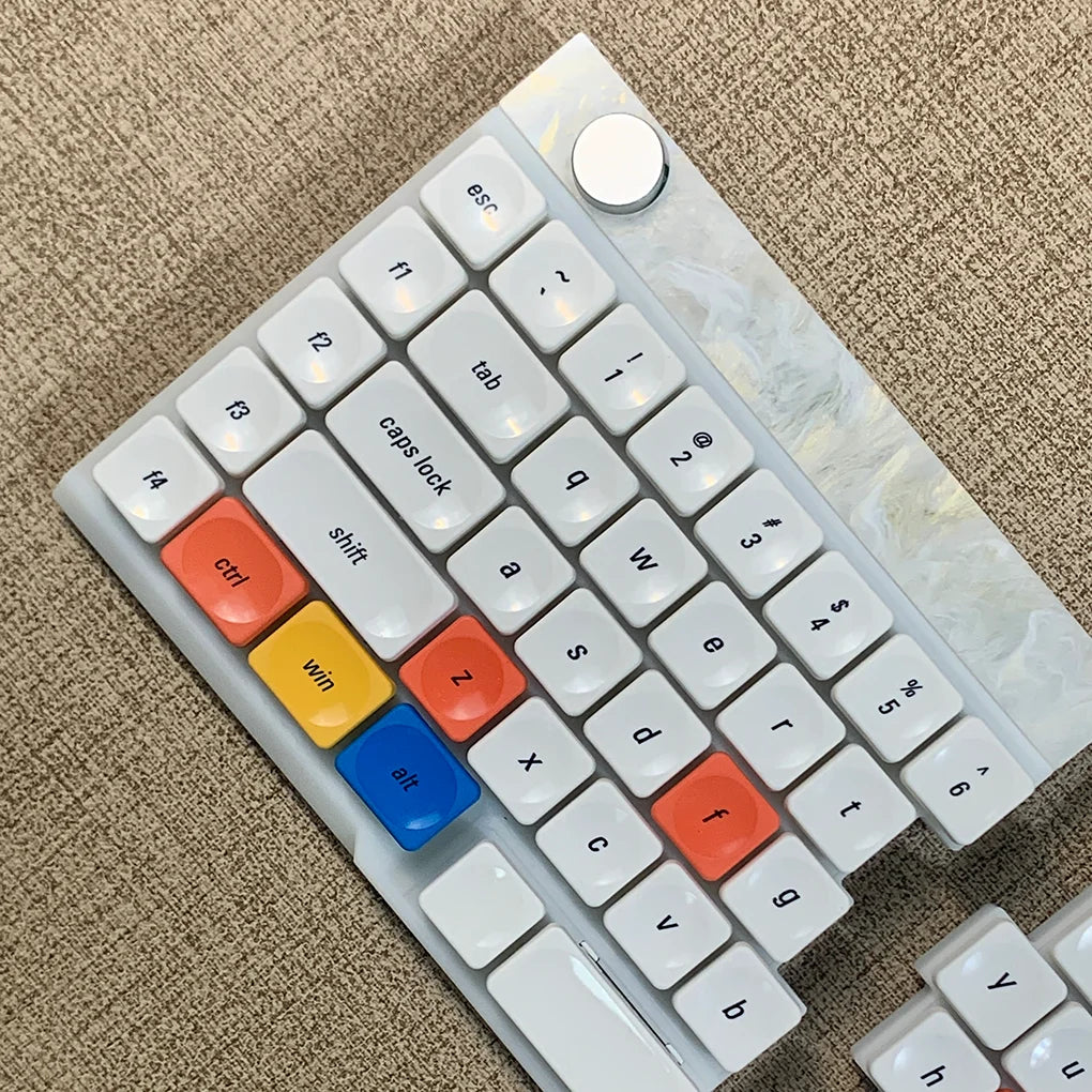 Time Machine Theme Low Profile Keycap PBT Custom Ultra-thin