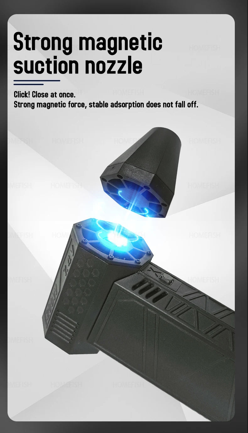 130000RPM Mini Turbo Jet Fan Electric Air Duster Adjustable