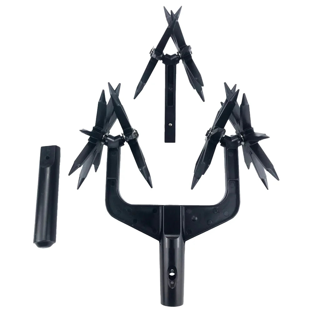2 in 1 Garden Aerator Soil Scarifier Ventilated Scarifier