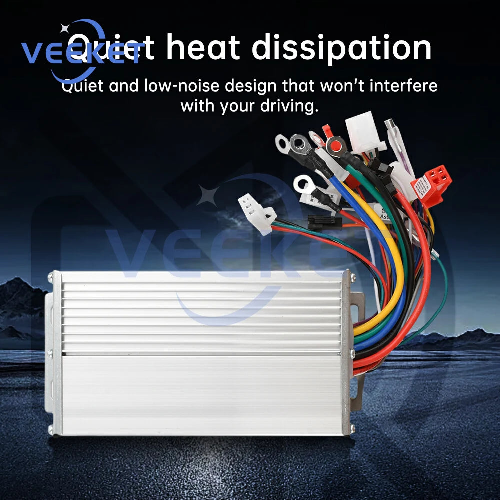 36/48V E-bike 500W 30A Intelligent Brushless Controller