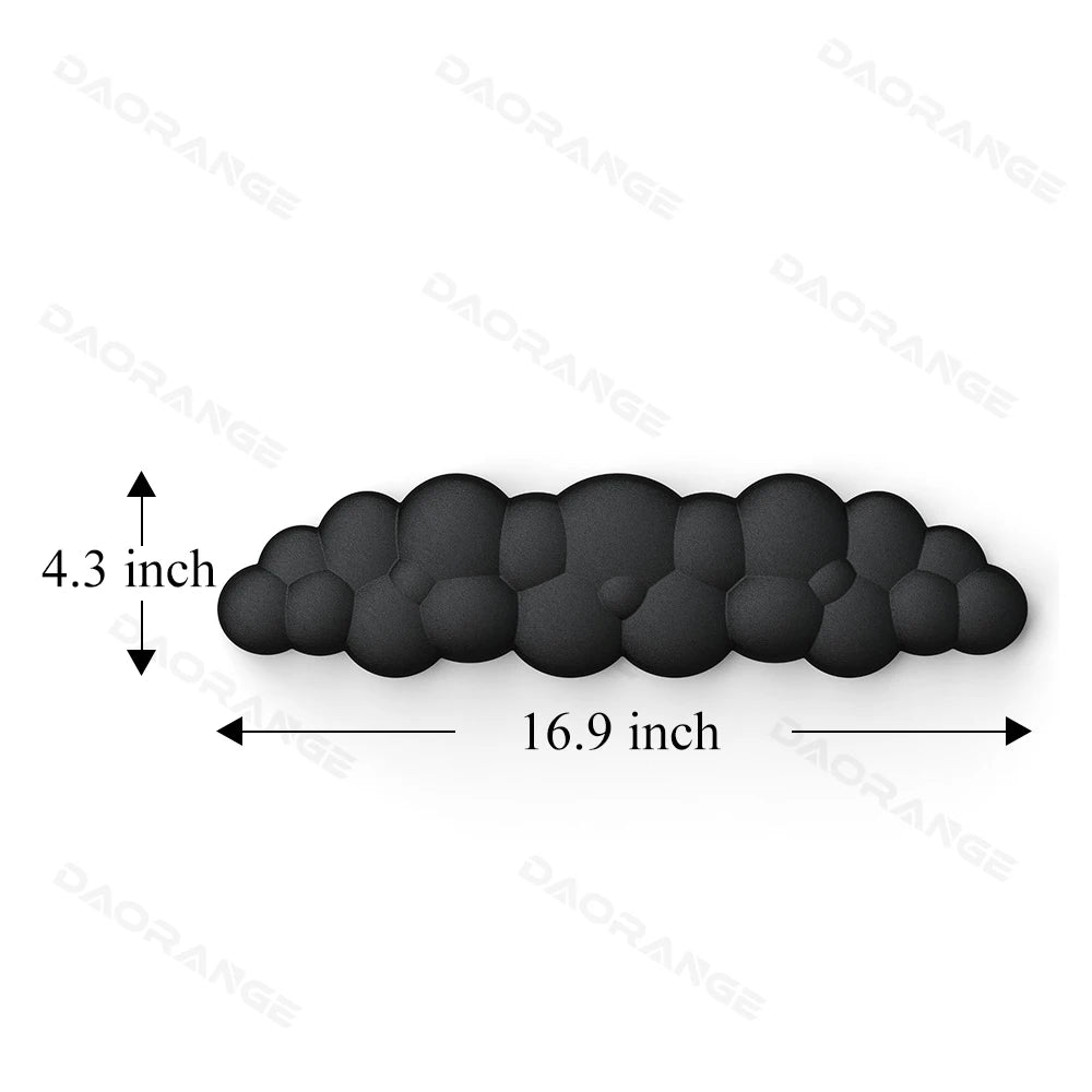 Soft Keyboard Wrist Rest Cloud Non-Slip Rubber