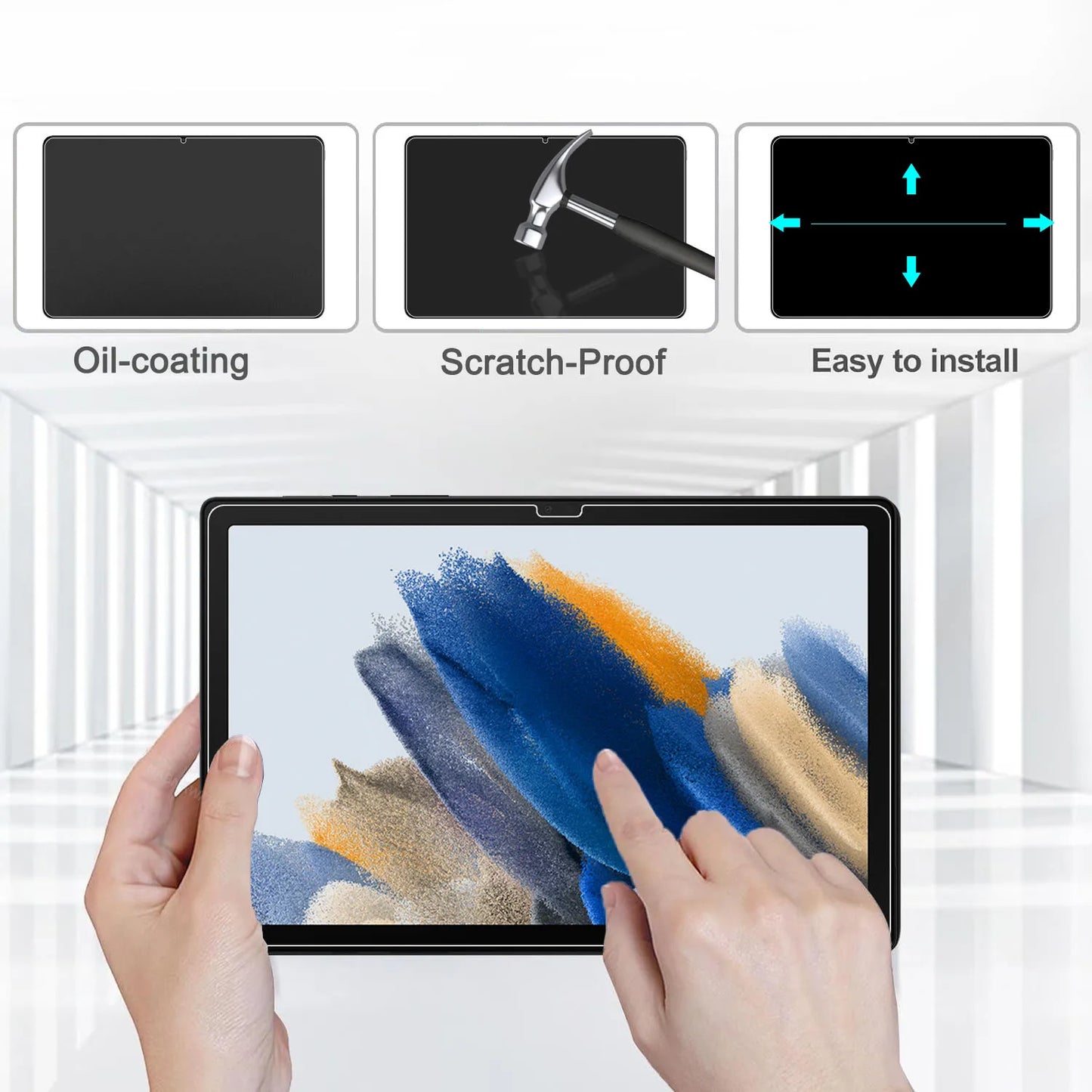 2PCS Scratch Proof HD Screen Protector
