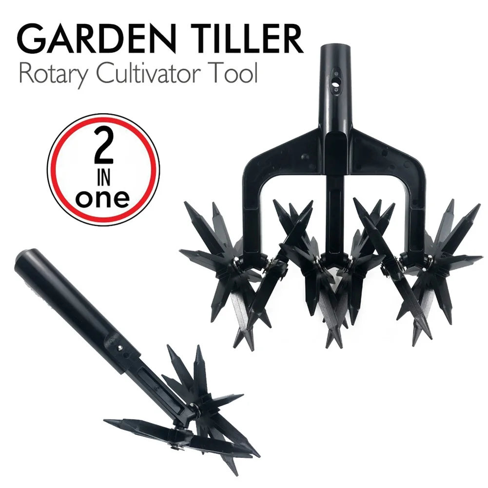 2 in 1 Garden Aerator Soil Scarifier Ventilated Scarifier