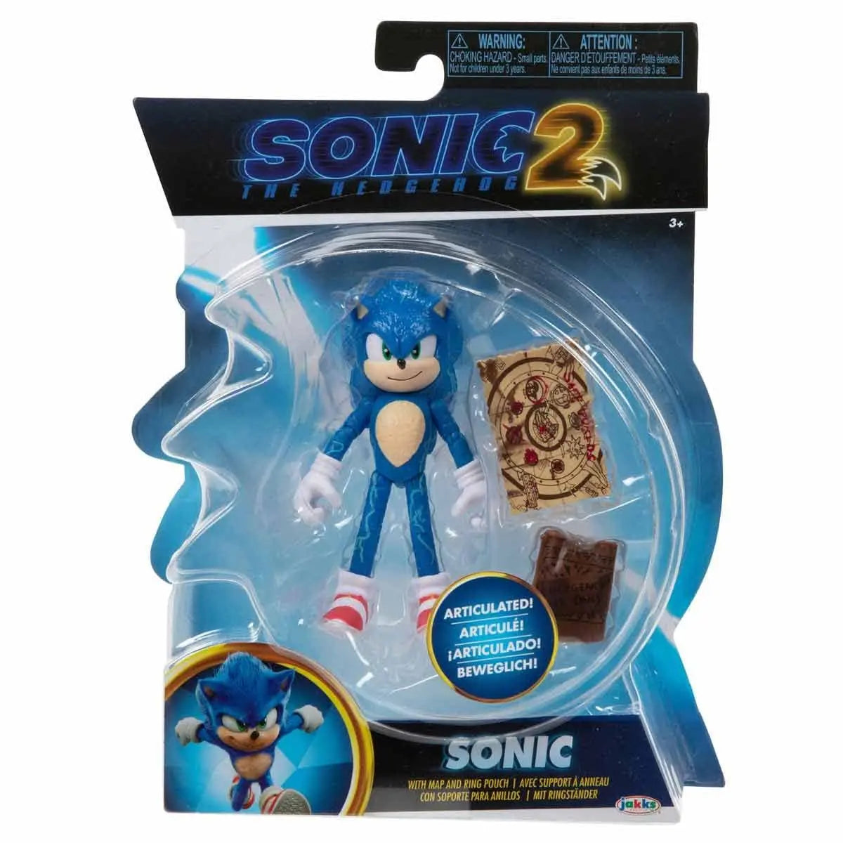 Sonic The Hedgehog Modern Metal Sonic 4 Inch