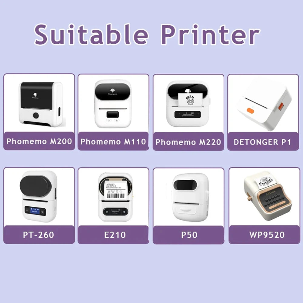 M110 Printer Sticker Rolls