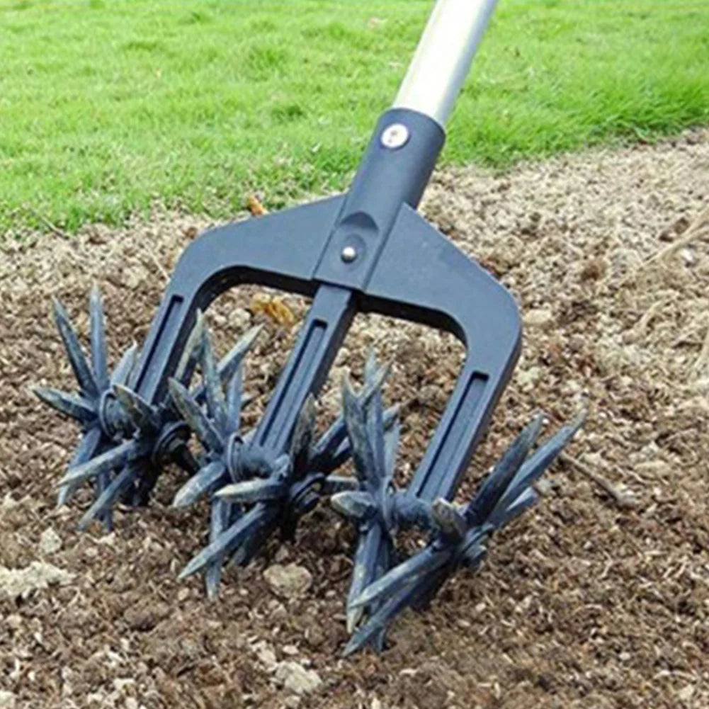 2 in 1 Garden Aerator Soil Scarifier Ventilated Scarifier
