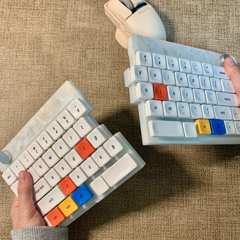 Time Machine Theme Low Profile Keycap PBT Custom Ultra-thin