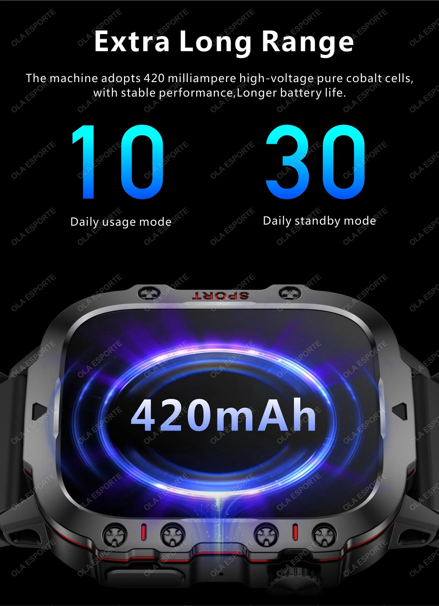 2025 New For Xiaomi Military Smart Watch Men IP68