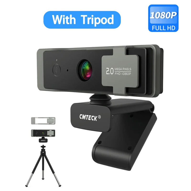 4K Webcam 1080P 2K Full HD Web Camera With Microphone