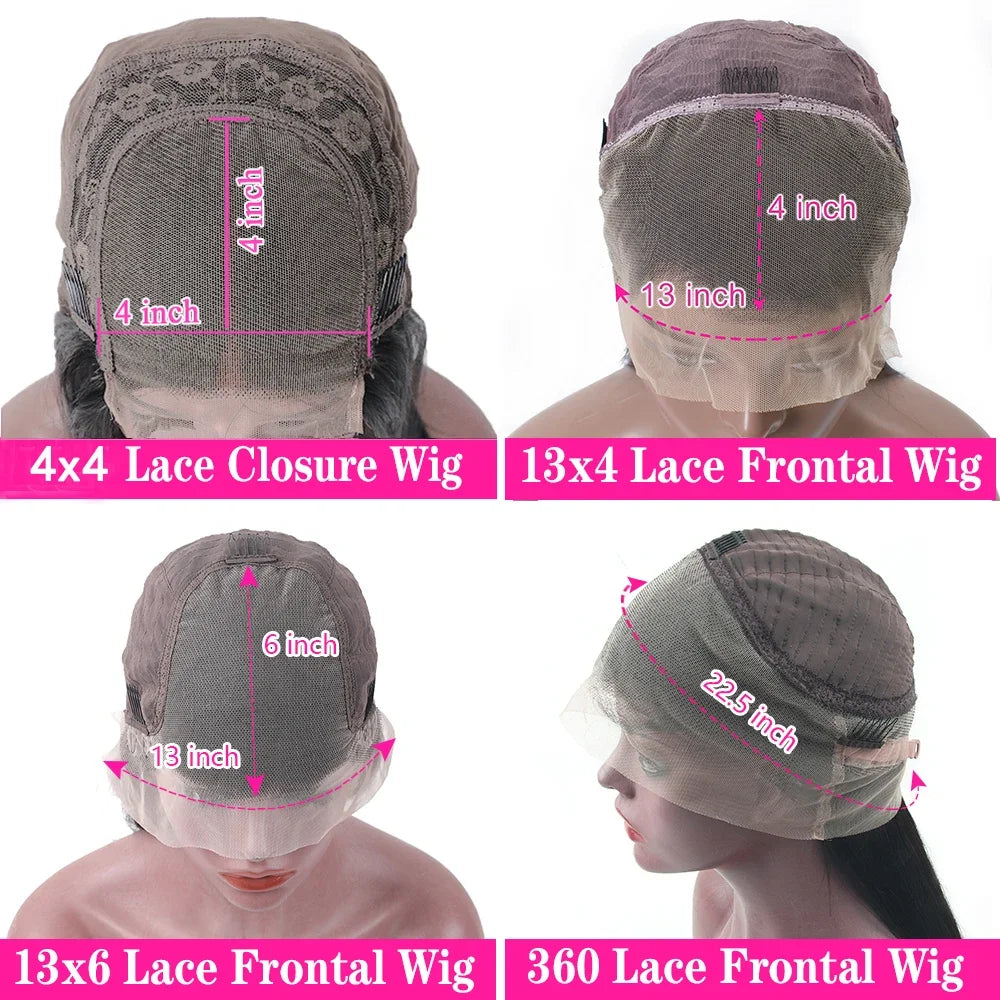 13x4 Chocolate Brown Deep Wave Human Hair Lace