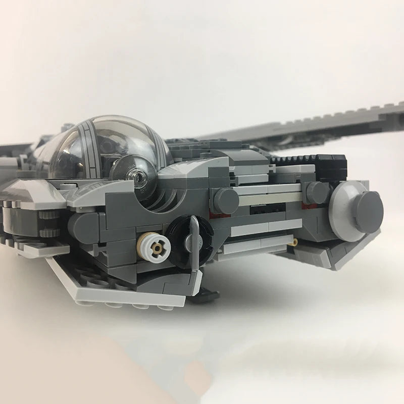 Spacecraft Technology Bricks DIY Assembled Aerocraft Toy Gifts