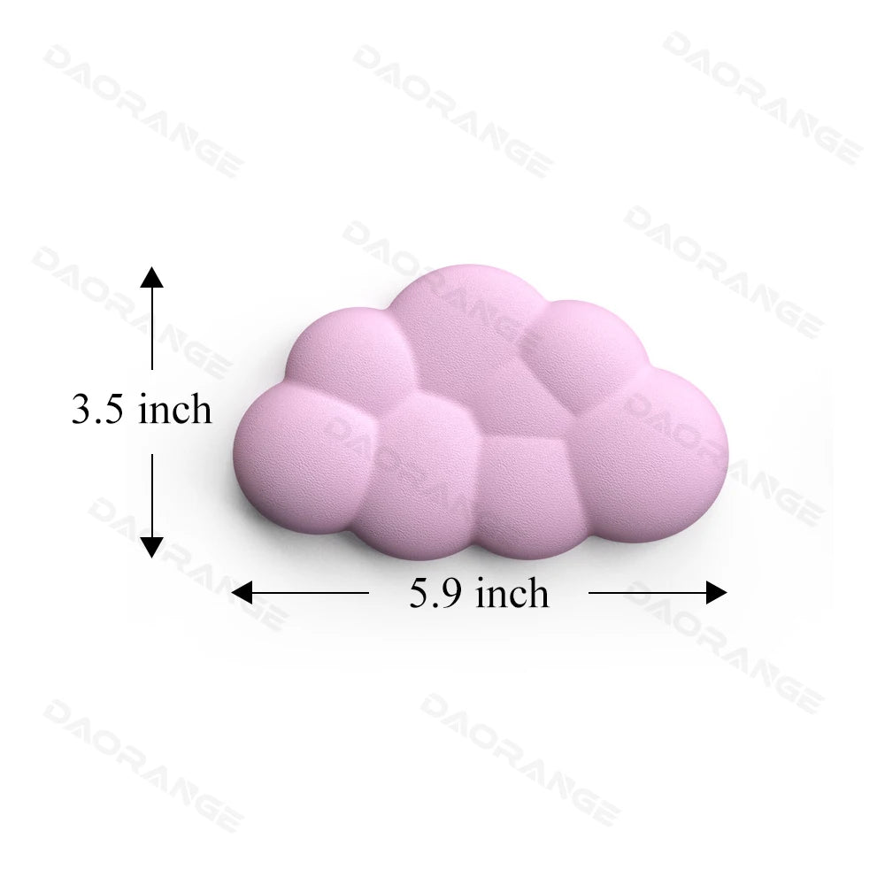 Soft Keyboard Wrist Rest Cloud Non-Slip Rubber