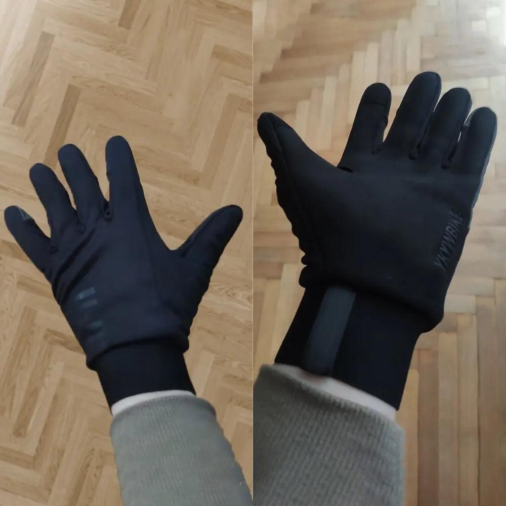 Cycling Gloves Winter Full Finger Waterproof