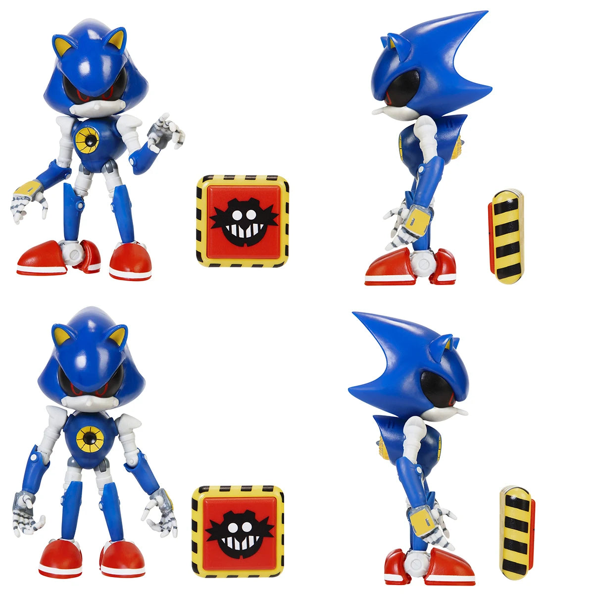 Sonic The Hedgehog Modern Metal Sonic 4 Inch