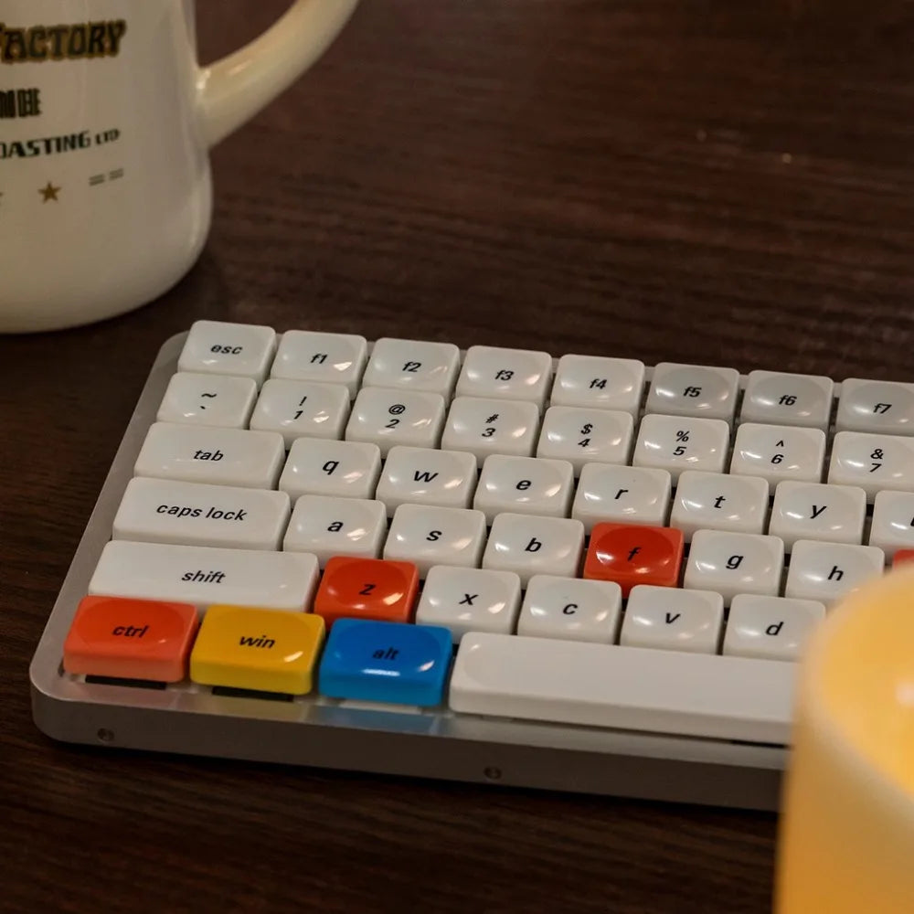 Time Machine Theme Low Profile Keycap PBT Custom Ultra-thin