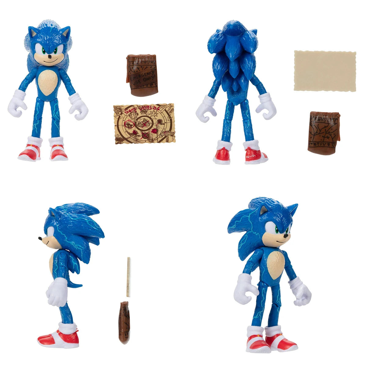 Sonic The Hedgehog Modern Metal Sonic 4 Inch