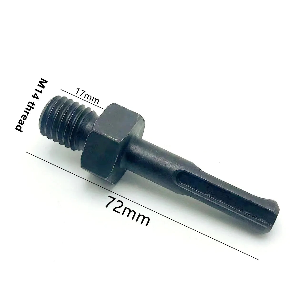 Hex Shank Adapter Different Thread Diamond Coring Bit Drill Sharpener