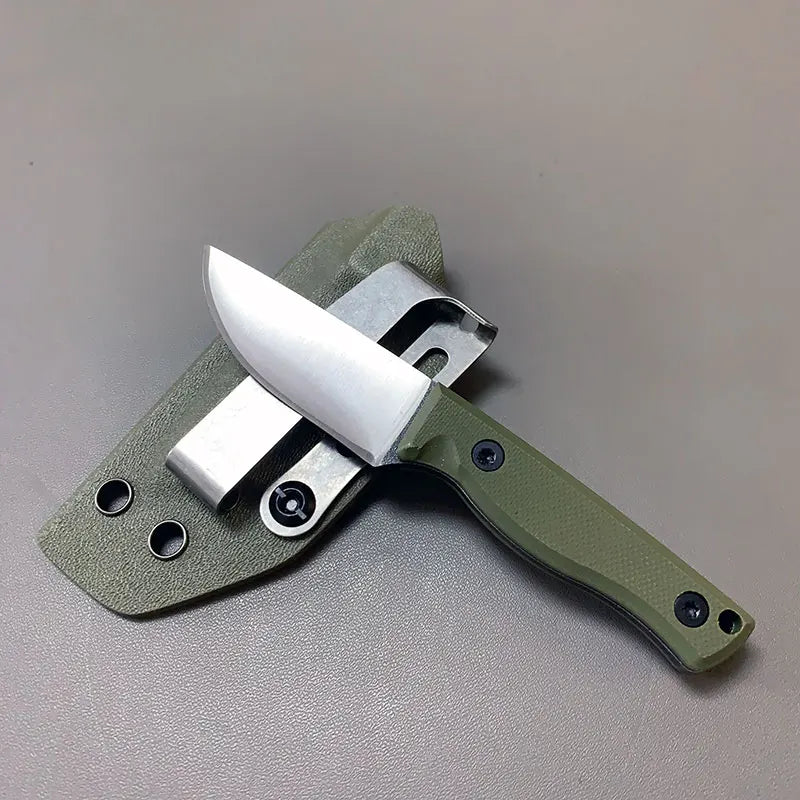 420 Stainless Steel Sharp Small Fixed Blade Kydex Knife