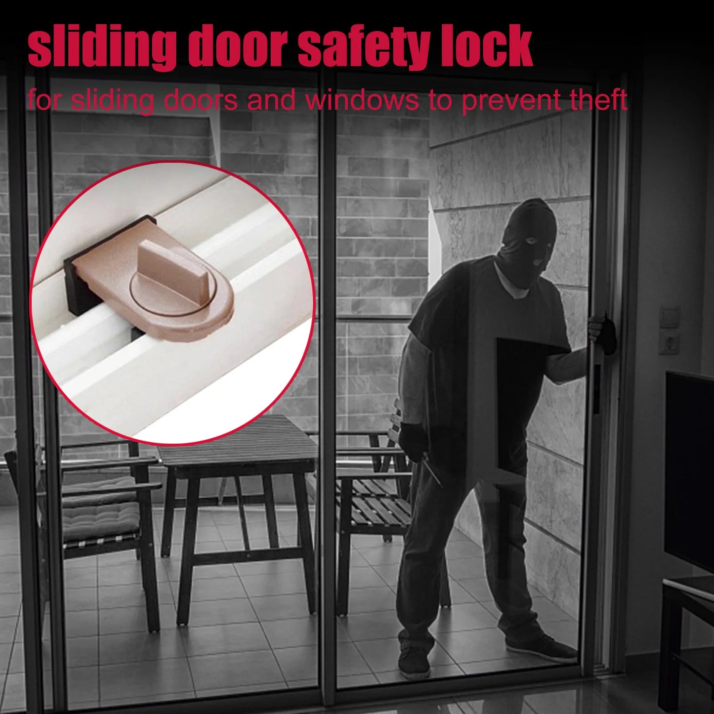Sliding Window Security Lock Anti-Theft Lock Buckle Window