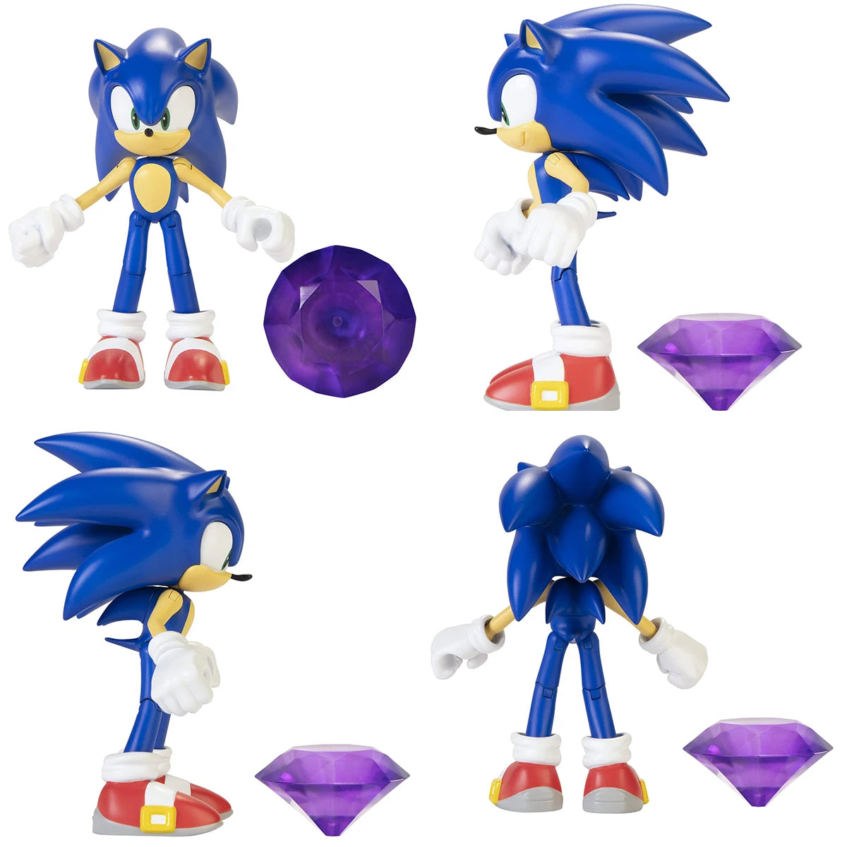 Sonic The Hedgehog Modern Metal Sonic 4 Inch