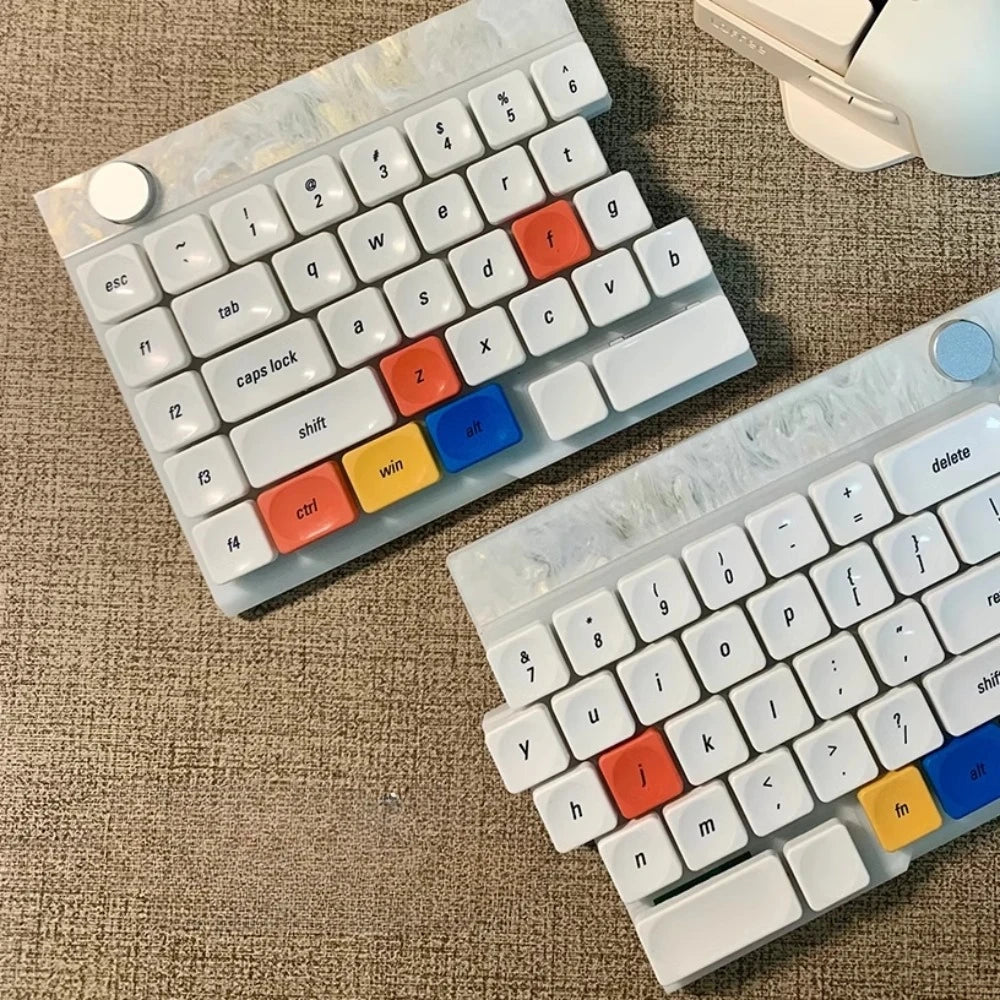 Time Machine Theme Low Profile Keycap PBT Custom Ultra-thin