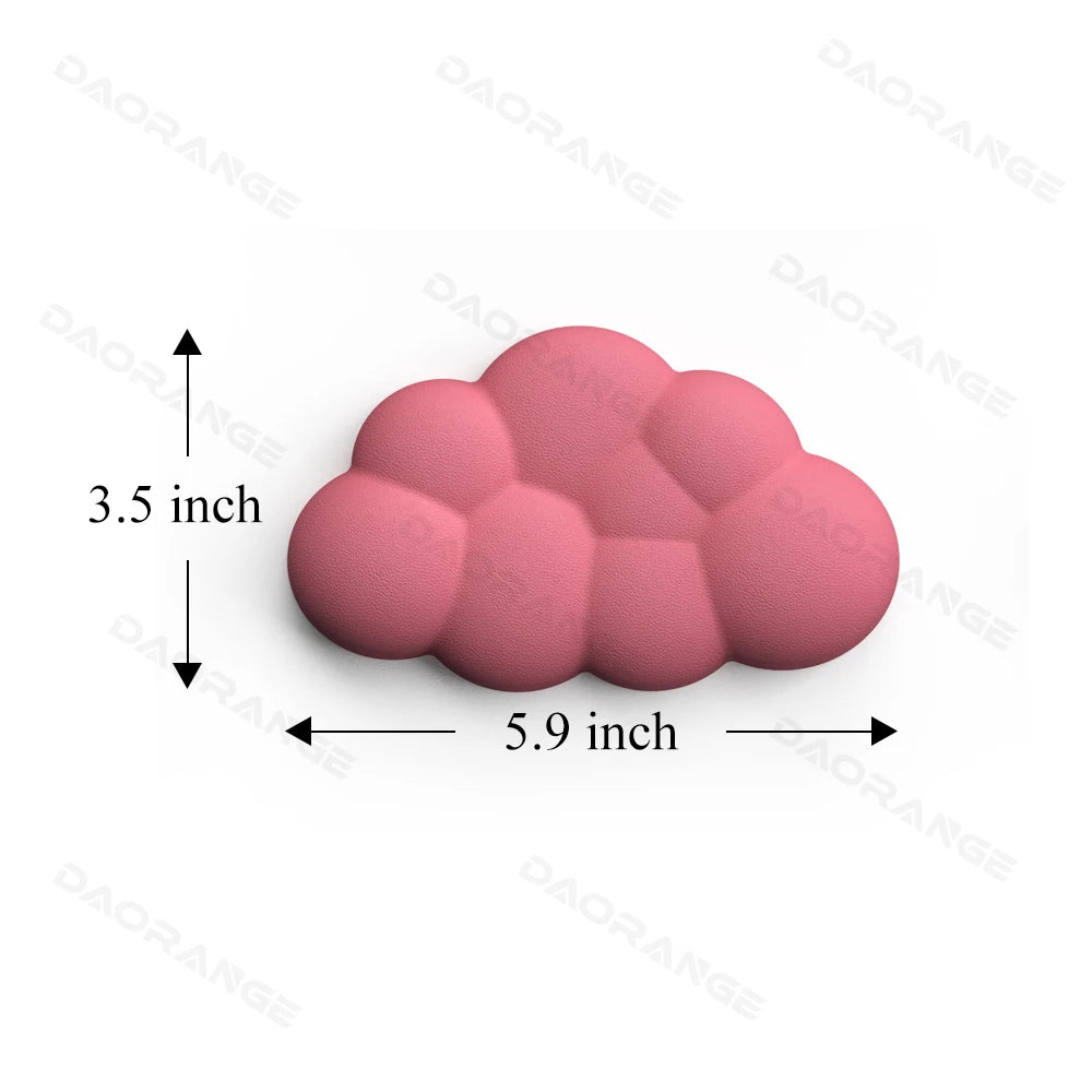 Soft Keyboard Wrist Rest Cloud Non-Slip Rubber