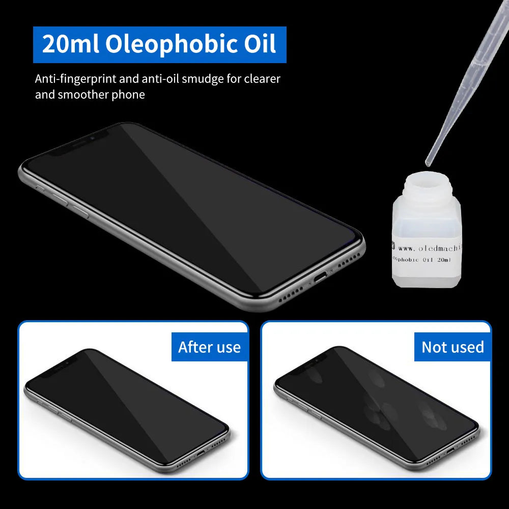 Anti Scratch Oleophobic Coating Oil Liquid For Phone Screen