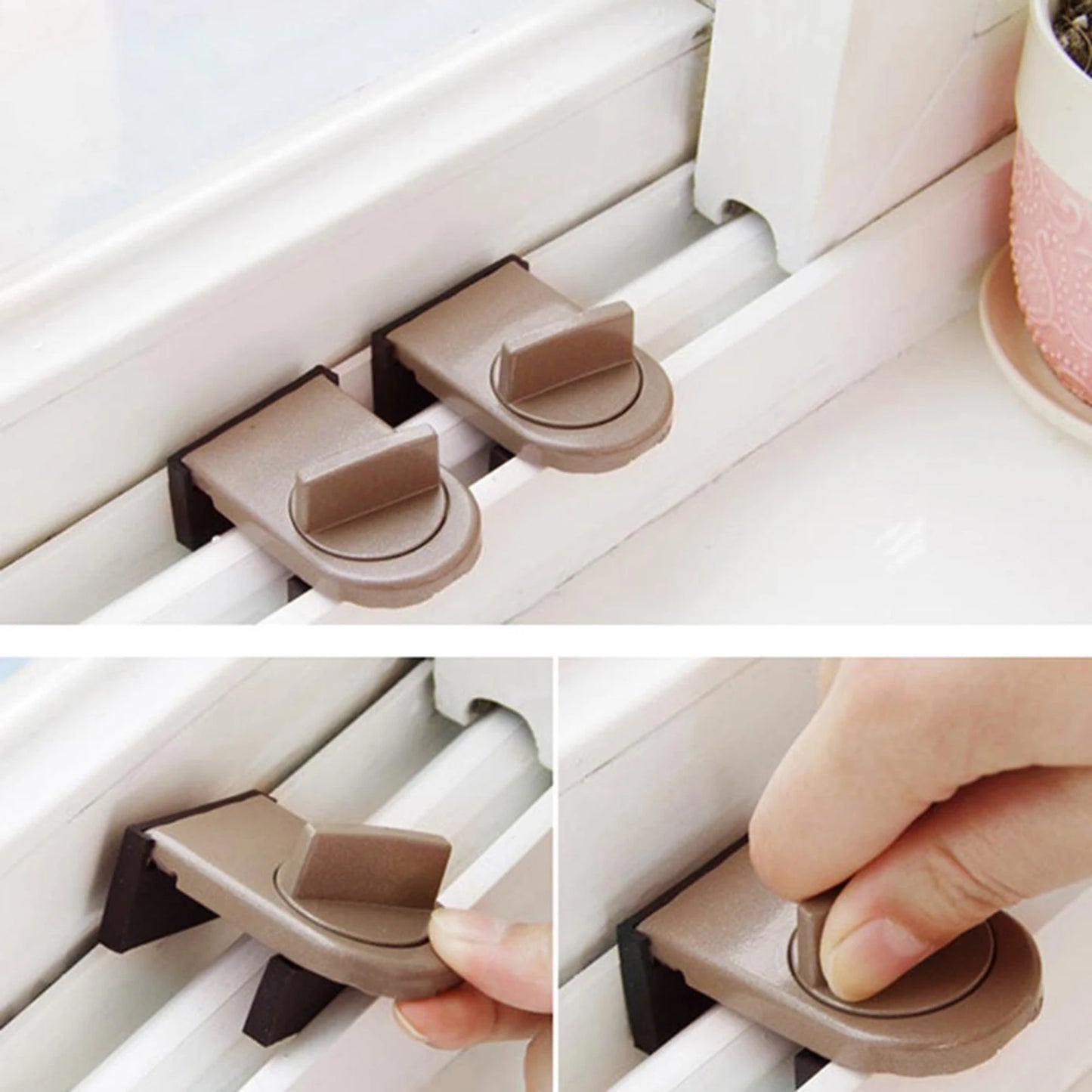Sliding Window Security Lock Anti-Theft Lock Buckle Window