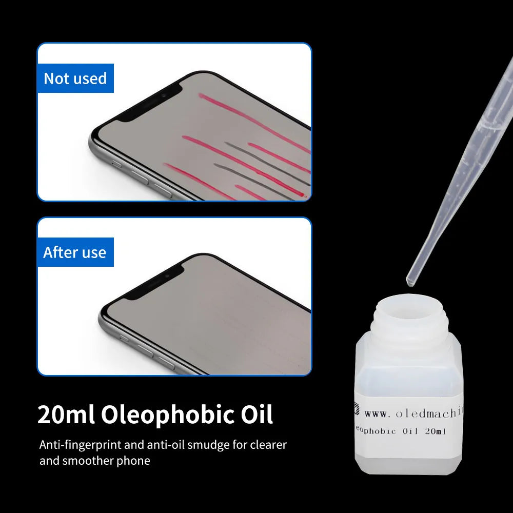 Anti Scratch Oleophobic Coating Oil Liquid For Phone Screen