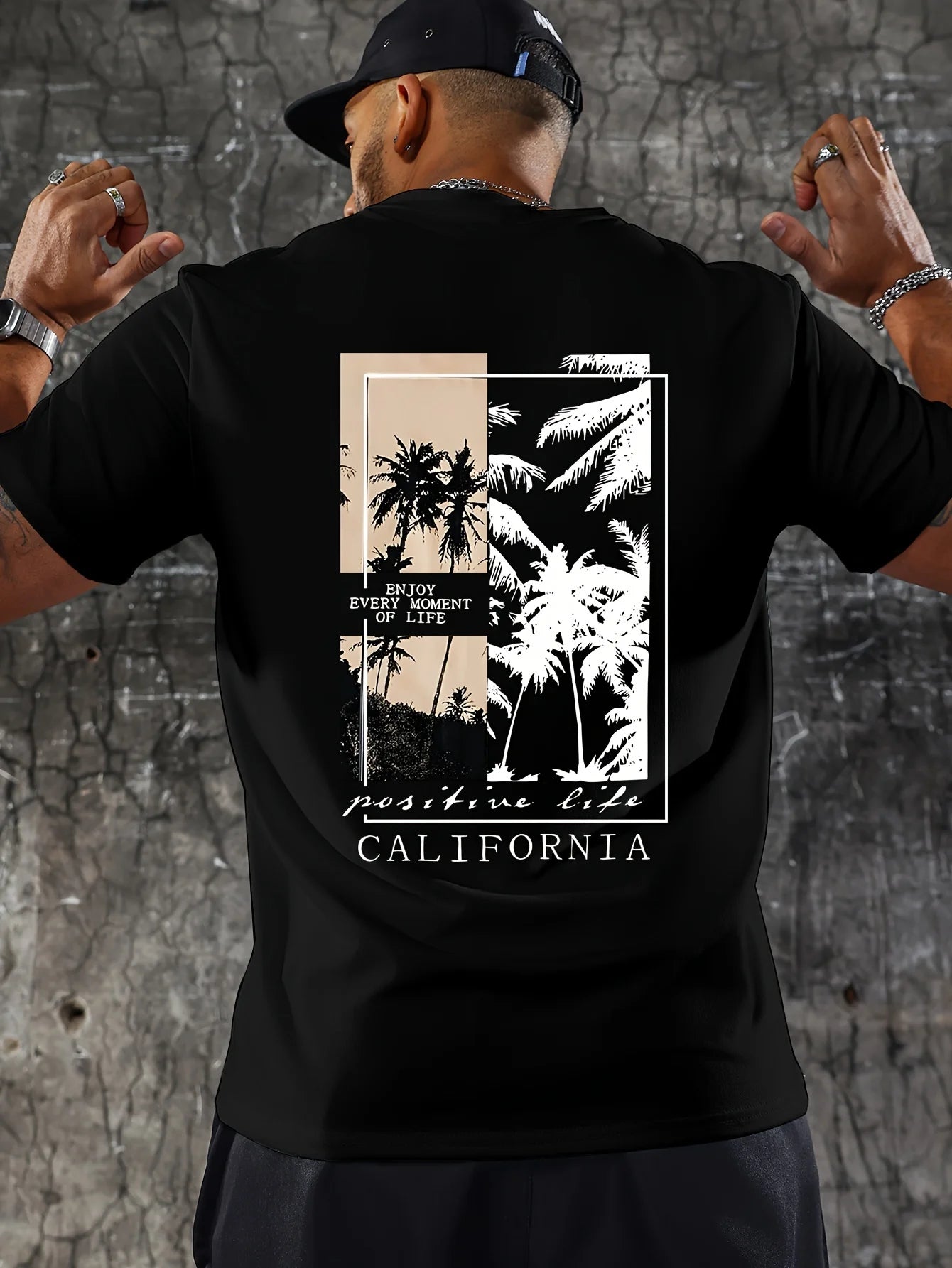 Men's summer 100 cotton fashionable casual