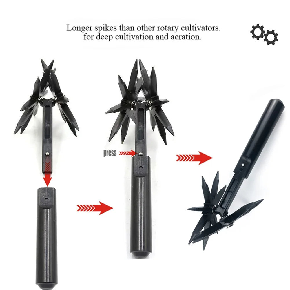 2 in 1 Garden Aerator Soil Scarifier Ventilated Scarifier