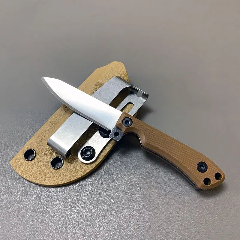 420 Stainless Steel Sharp Small Fixed Blade Kydex Knife