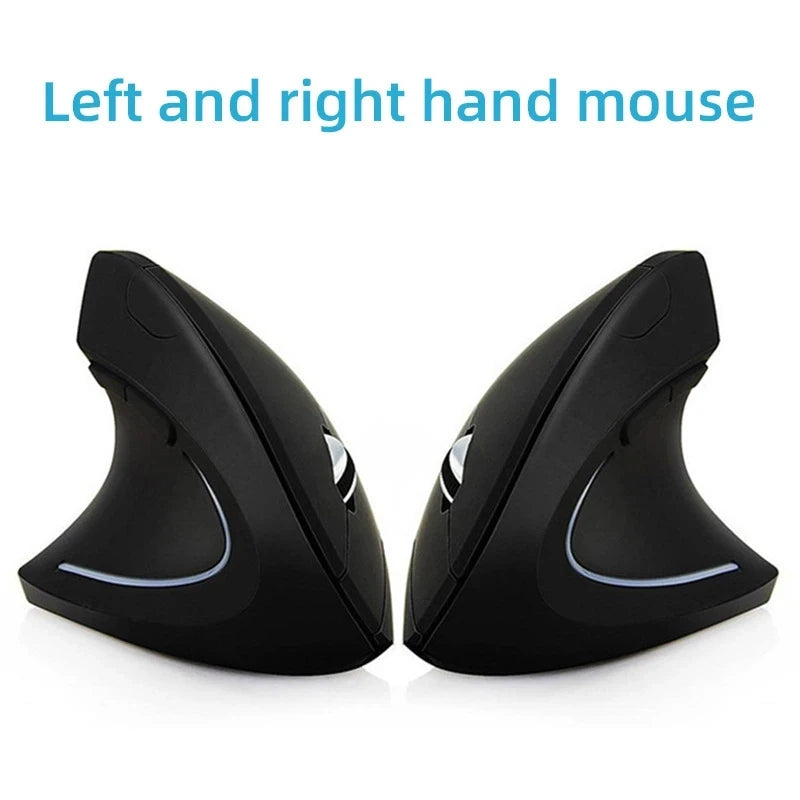 Vertical Ergonomic Portable Wired USB Wireless Mouse