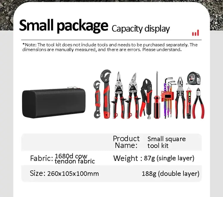 Tool Bag Oxford Cloth Portable Storage Bag, Professional
