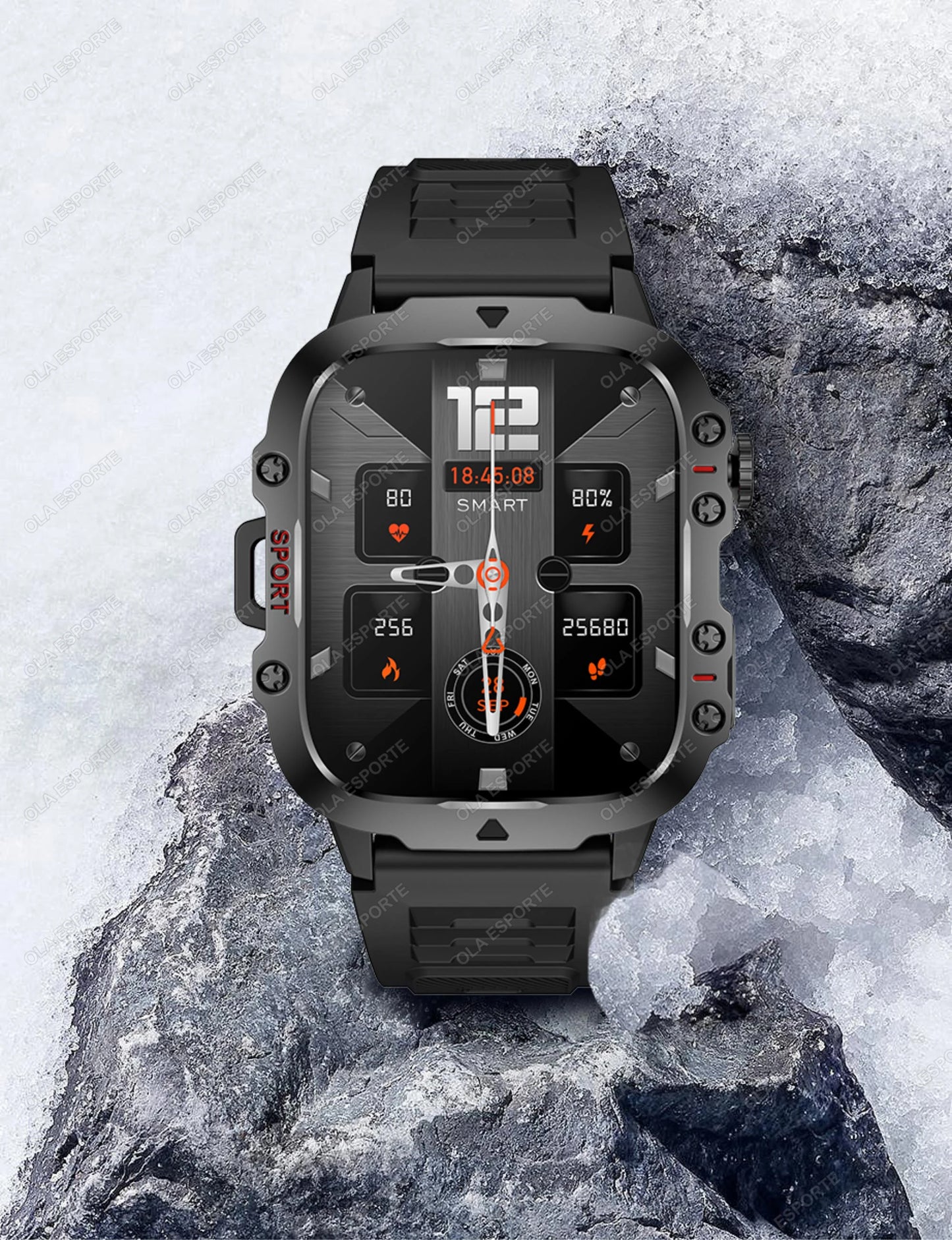 2025 New For Xiaomi Military Smart Watch Men IP68