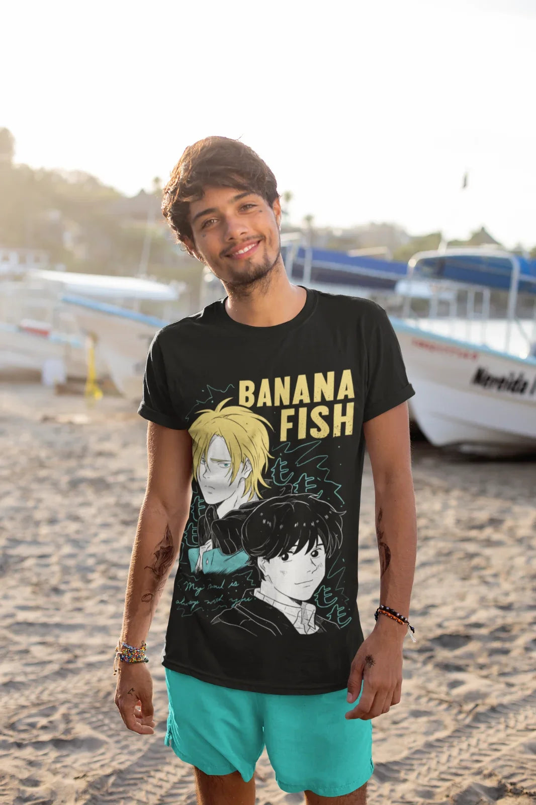 Banana Fish T-shirt Ash Lynx Eiji Okumura