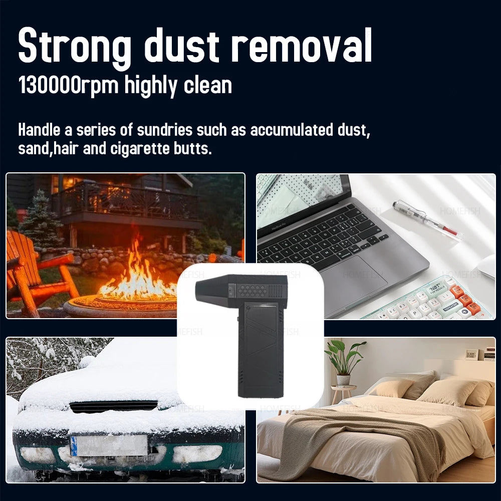 130000RPM Mini Turbo Jet Fan Electric Air Duster Adjustable